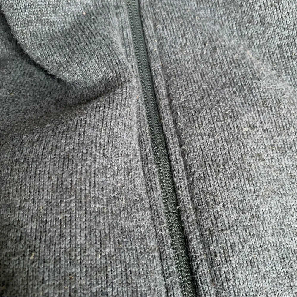 The North Face Mens Blue Fleece size Small Full zip